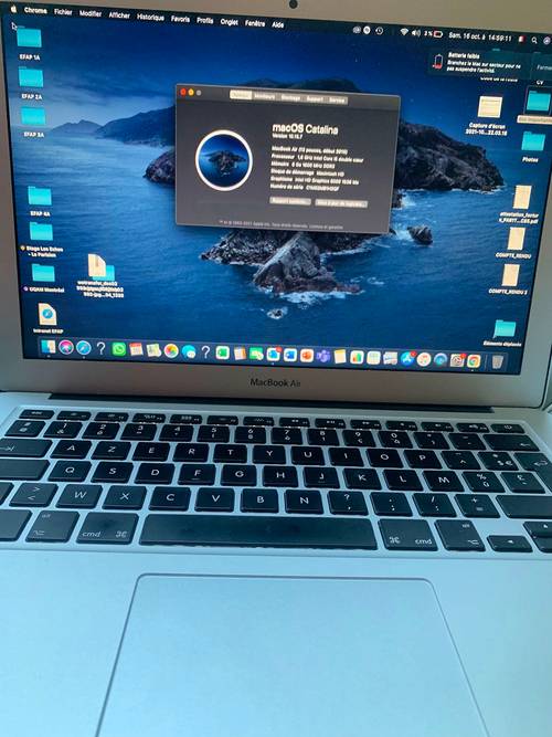 MacBook Air 13’ ’8 giga ram