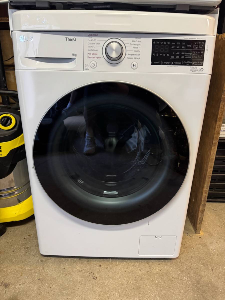 Machine à laver LG 9kg