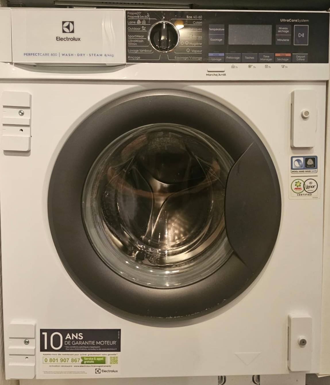 Machine à laver Electrolux avec sèche-linge