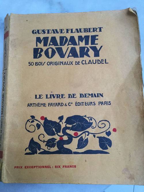 Madame Bovary. Le livre de demain 1931