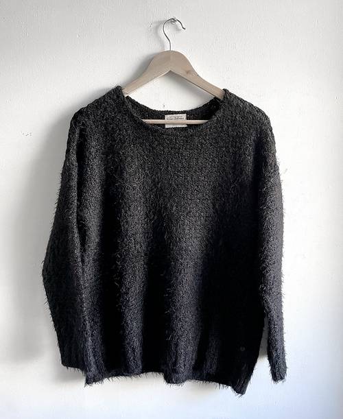Vends pull en maille noire - Bonobo Jeans - Pointure 38