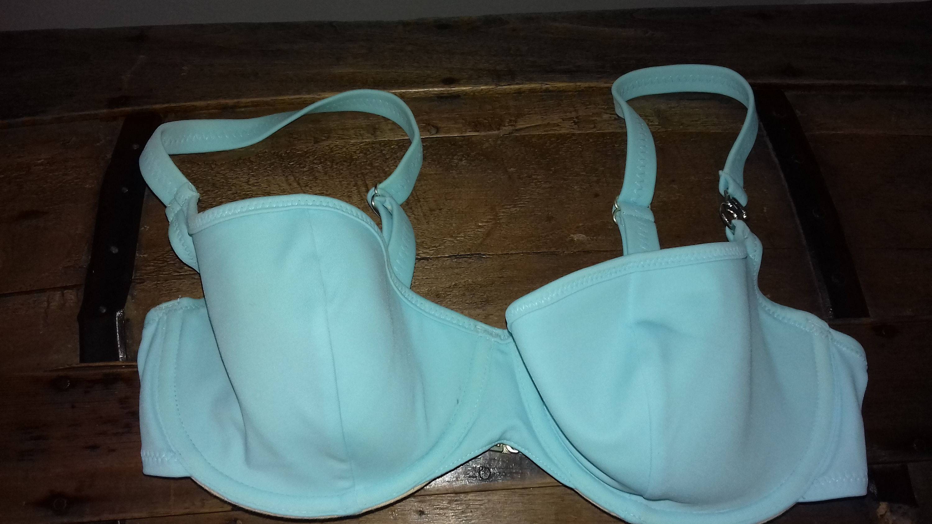 Maillot de bain marque Empreinte turquoise état neuf - Taille L