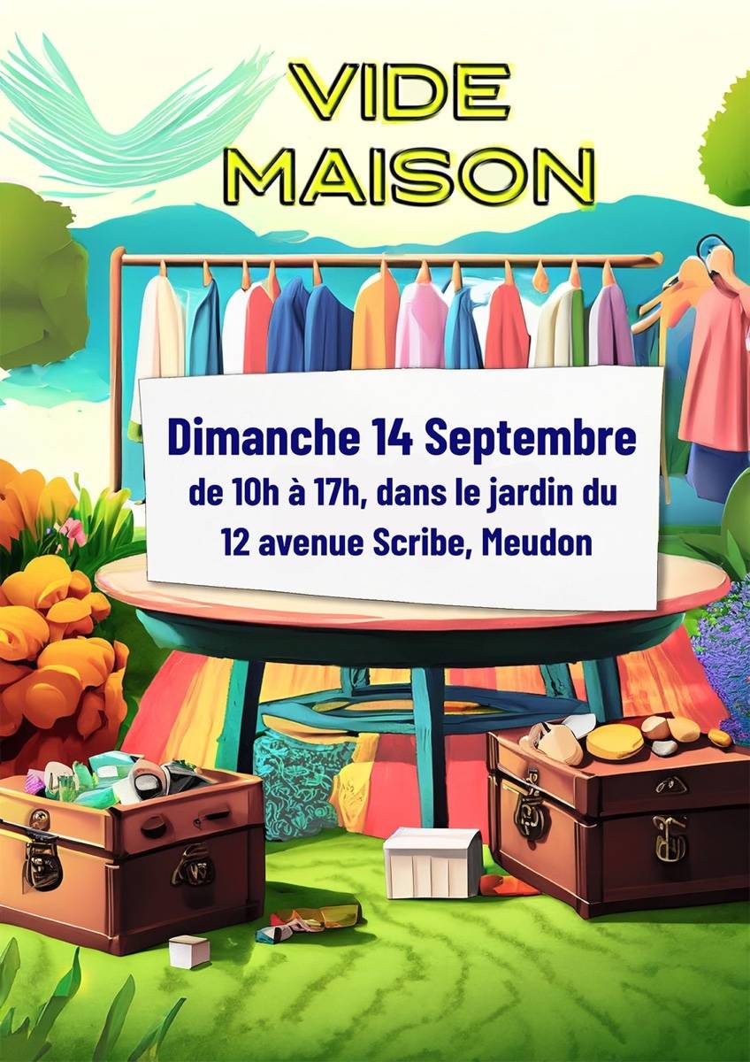 Propose vide maison le 14 septembre