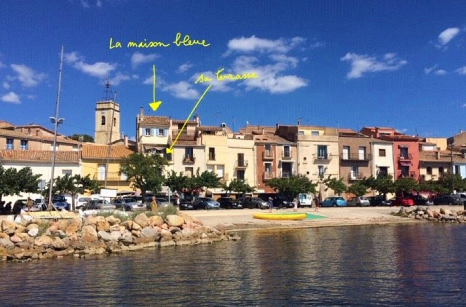 Loue maison avec vue exceptionnelle sur l’étang de Thau - 4 couchages - Bouzigues