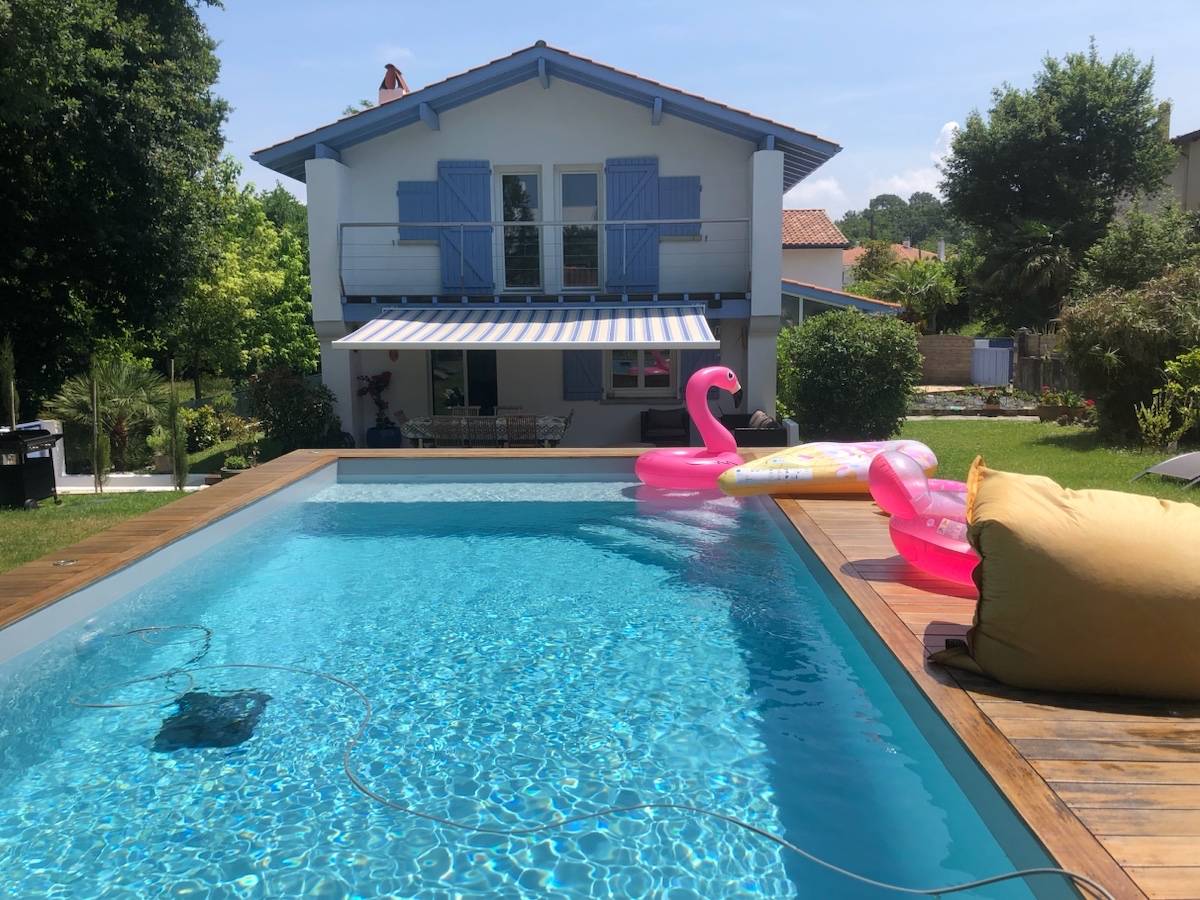 Loue maison avec piscine à Anglet - 8 couchages