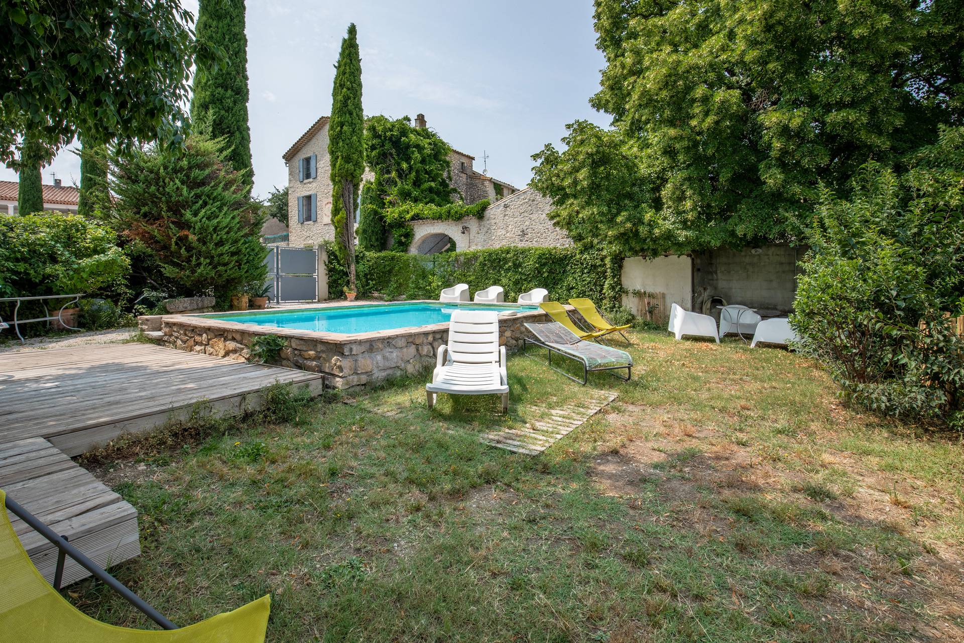 Loue Maison de campagne avec piscine privée près de Nîmes 14 couchages maxi, Orthoux-Sérignac-Quilhan (30)