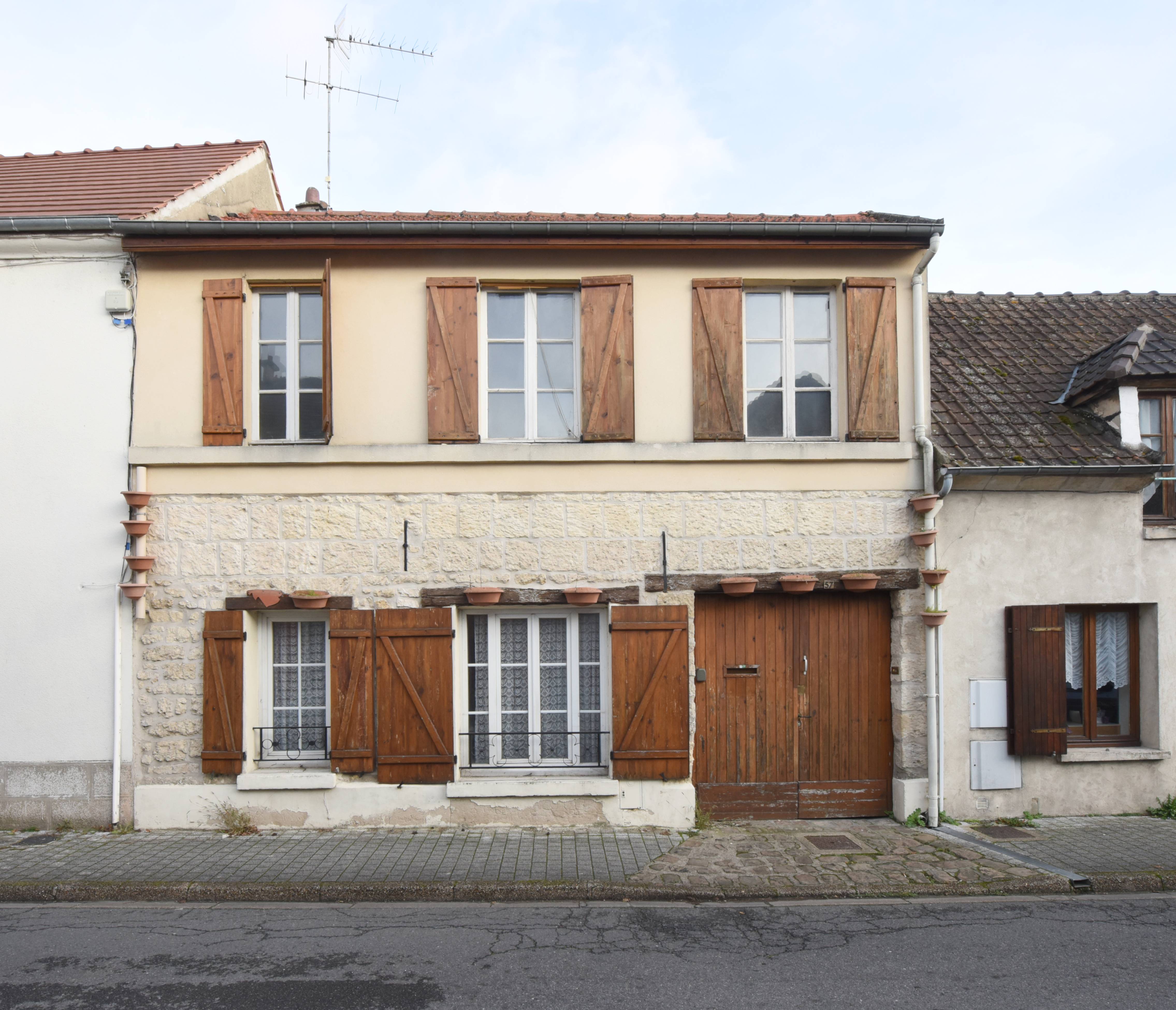 Maison 120m² + Jardin 350m² – Charme ancien – 249 000€, Précy-sur-Oise (60)