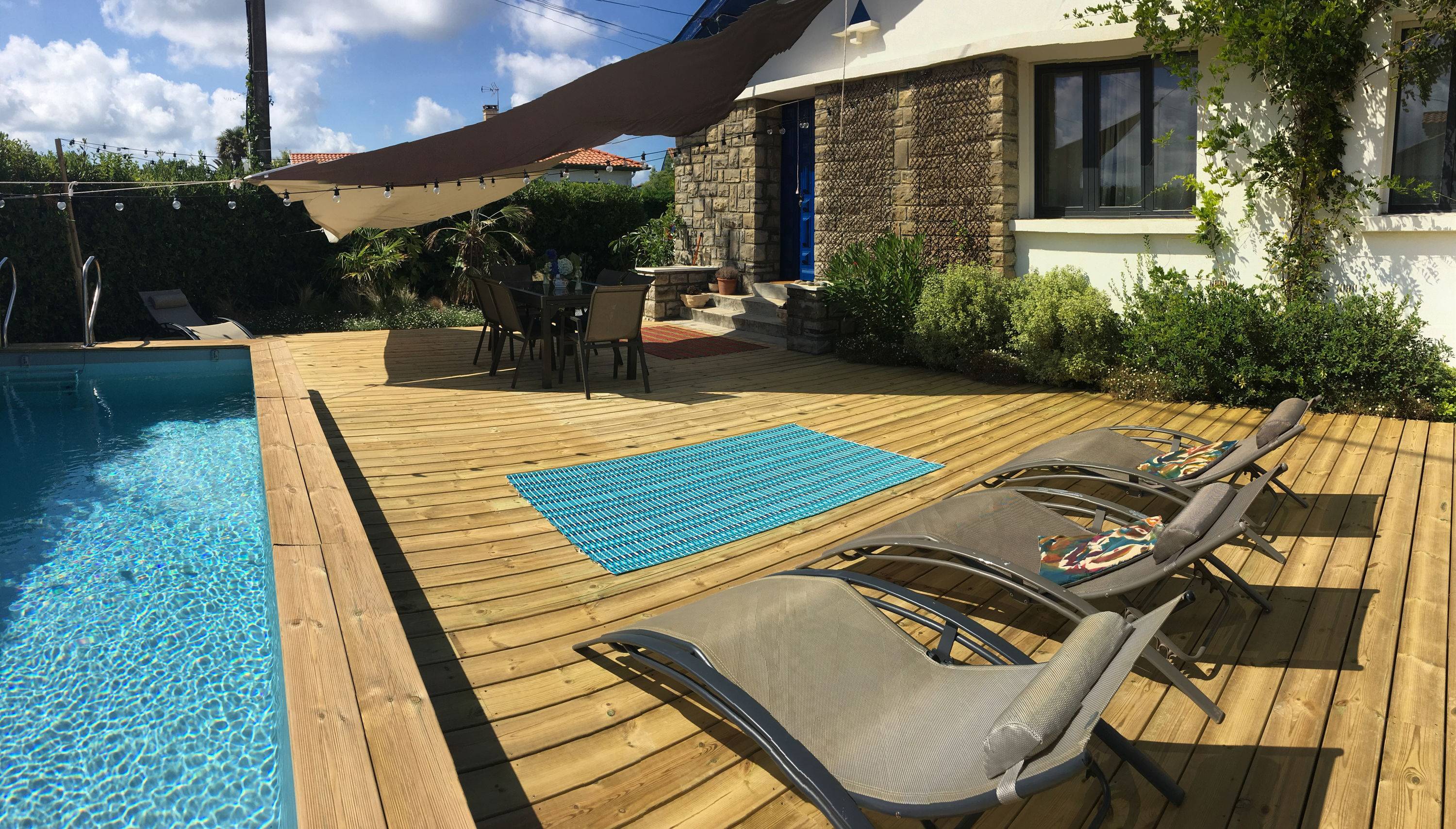 Loue maison de charme sur la côte basque - 8 couchages