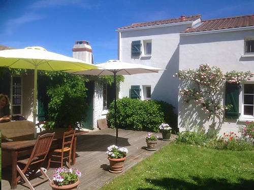 Loue Maison de charme sur jardin non loin des plages - 10 couchages - Saint Hilaire de Riez (85)