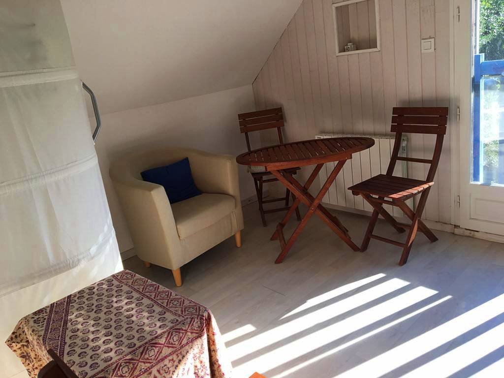 Loue maison bois charme breton à 400m du golfe du Morbihan - 1 chambre, 4 couchages - Saint-Armel (56)