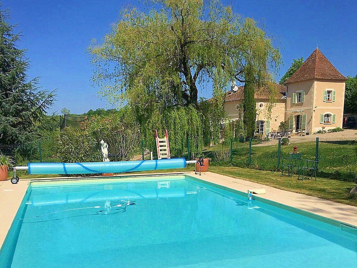 Loue maison de maître - 12 couchages - jolie campagne en Nouvelle-Aquitaine - Saint-Martin-Petit (47)