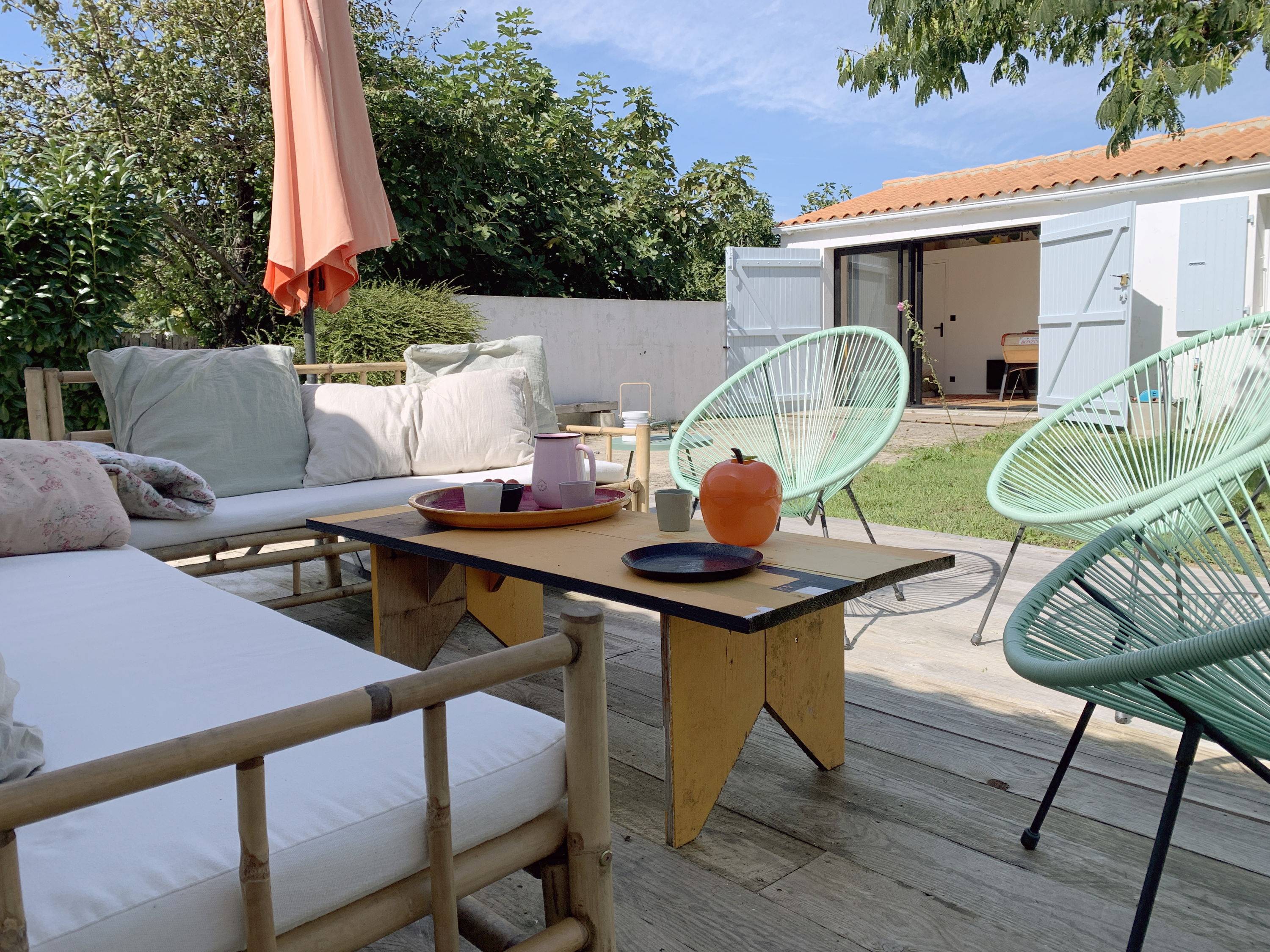Loue maison de famille rénovée avec jardin - Foulerot - Île d’Oléron - 10 couchages