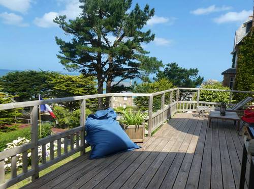 Loue maison de famille, 7 couchages, 4 chambres, plage de Trestrignel, Perros Guirec (22)