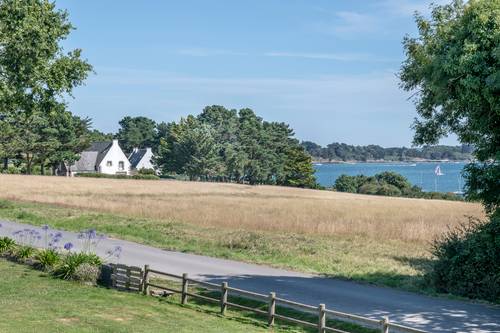 Loue Maison vue mer dans le Golfe du Morbihan en face de l’Ile aux Moines (Baden) - 3 chambres, 7 couchages