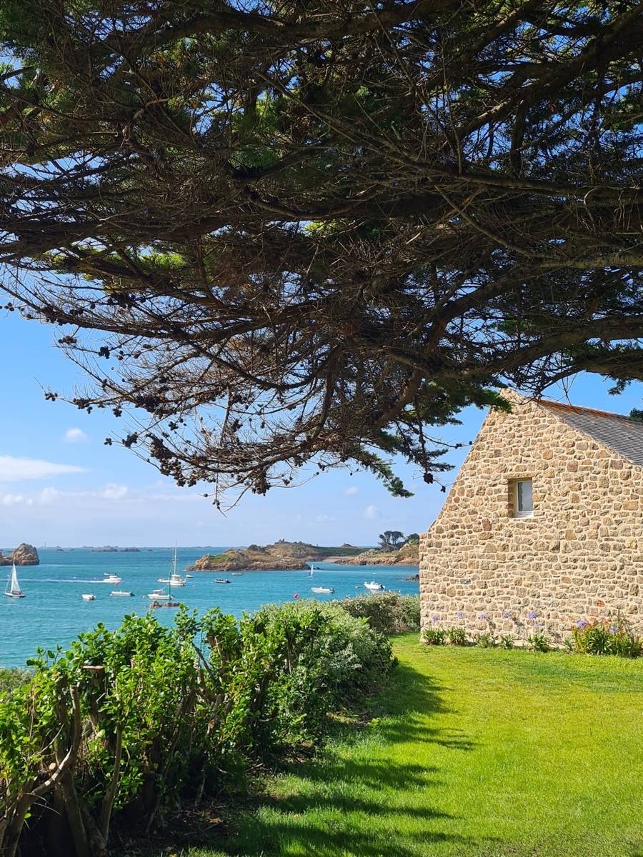 Loue Maison avec vue imprenable sur la mer - 3 chambres, 7 couchages, Île-de-Bréhat (22)