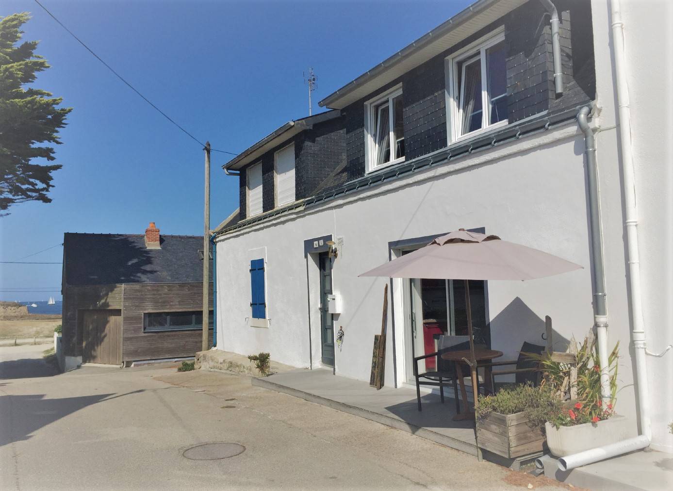Loue maison en bord de mer - 6 couchages - Presqu’île de Gavres, Morbihan