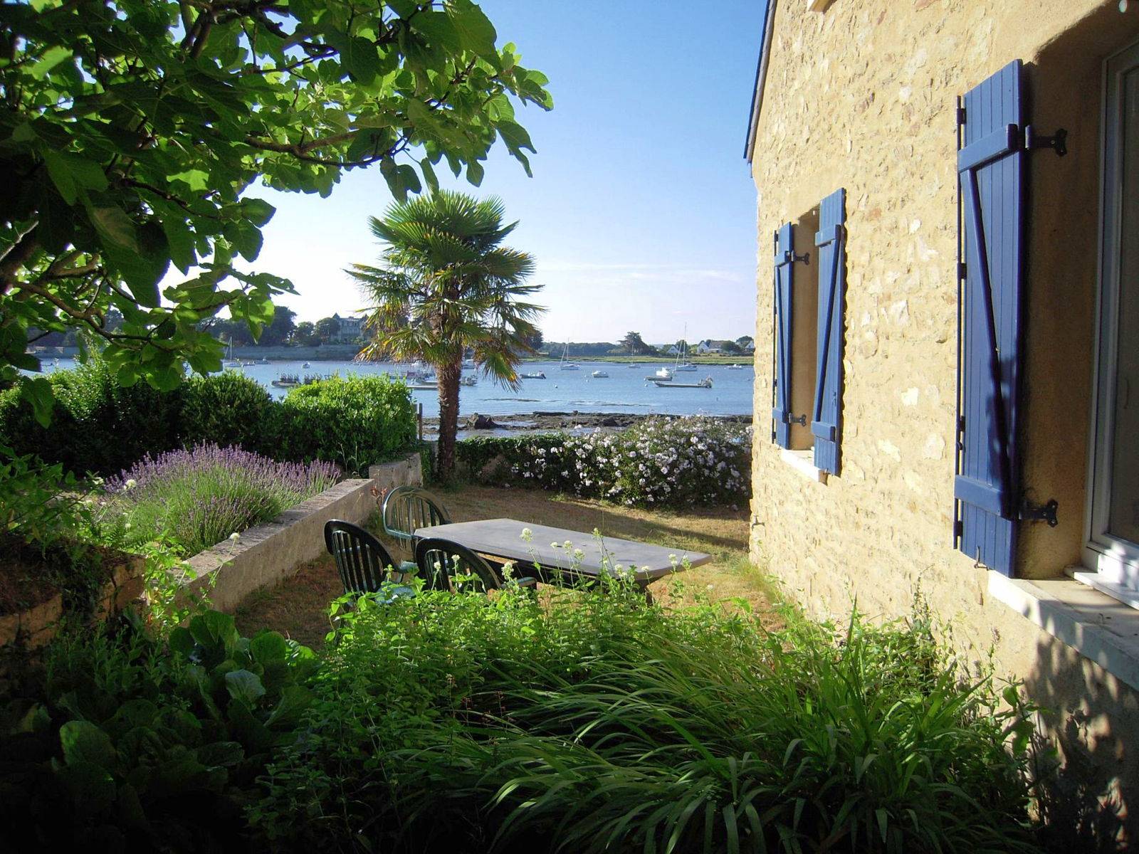 Loue Maison "les pieds dans l’eau" Bretagne sud Saint-Armel (56) 8+2 couchages, 4 chambres