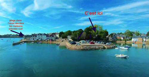 Loue maison les pieds dans l’eau 4 couchages - Plouhinec (56)