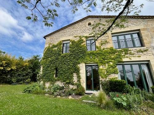 Loue maison en pierre près de Saint-Émilion et la Dordogne - 6 couchages