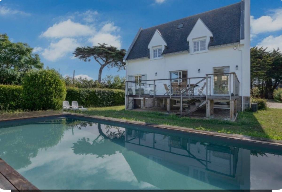 Loue Maison PiriacsurMer avec piscine 5 chambres, 10 couchages sur