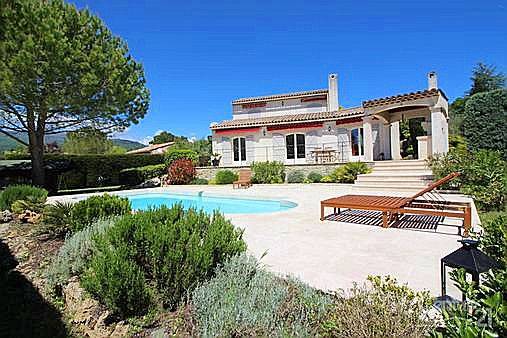 Loue maison à Opio (06) avec piscine au calme - 6 couchages