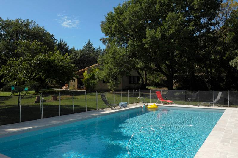 Loue villa en Provence/Luberon avec piscine, vaste terrain - 8 couchages - Jouques (13)