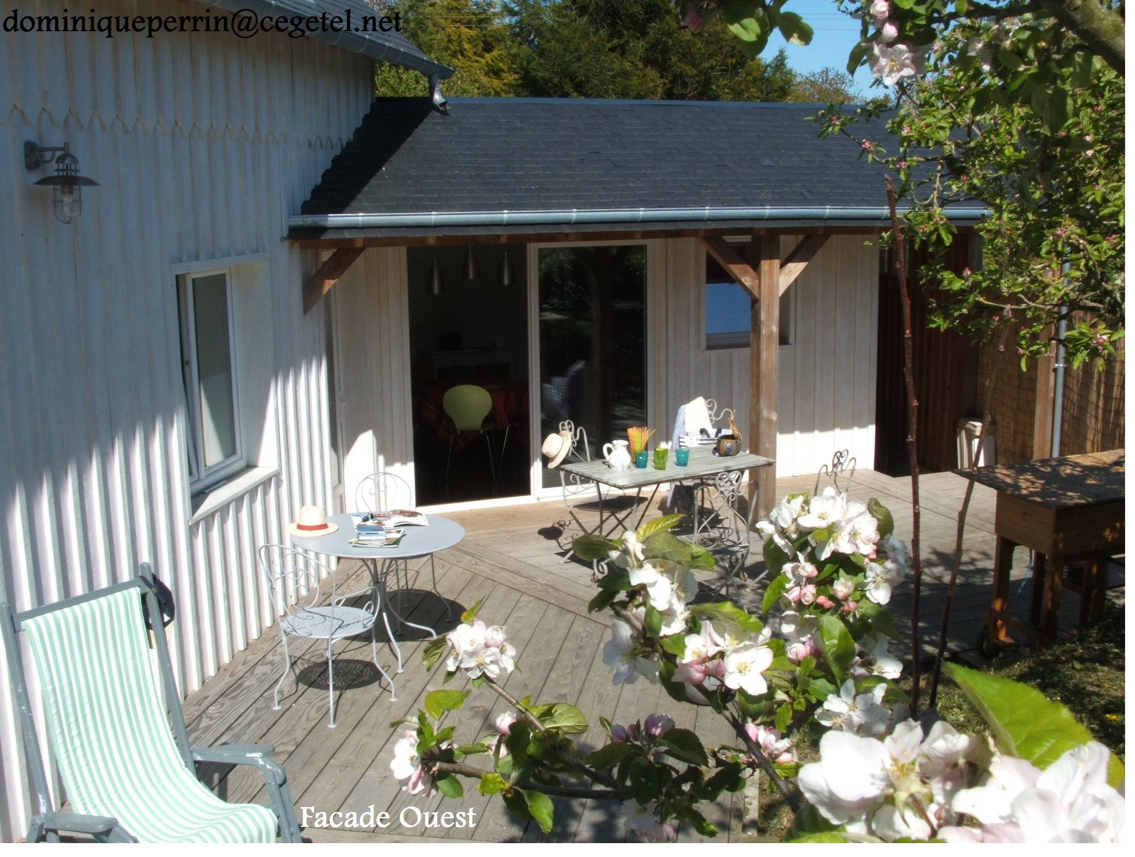 Loue maison en bois proche de la plage - 4 chambres, 6 couchages - Saint-Cast-le-Guildo (22)