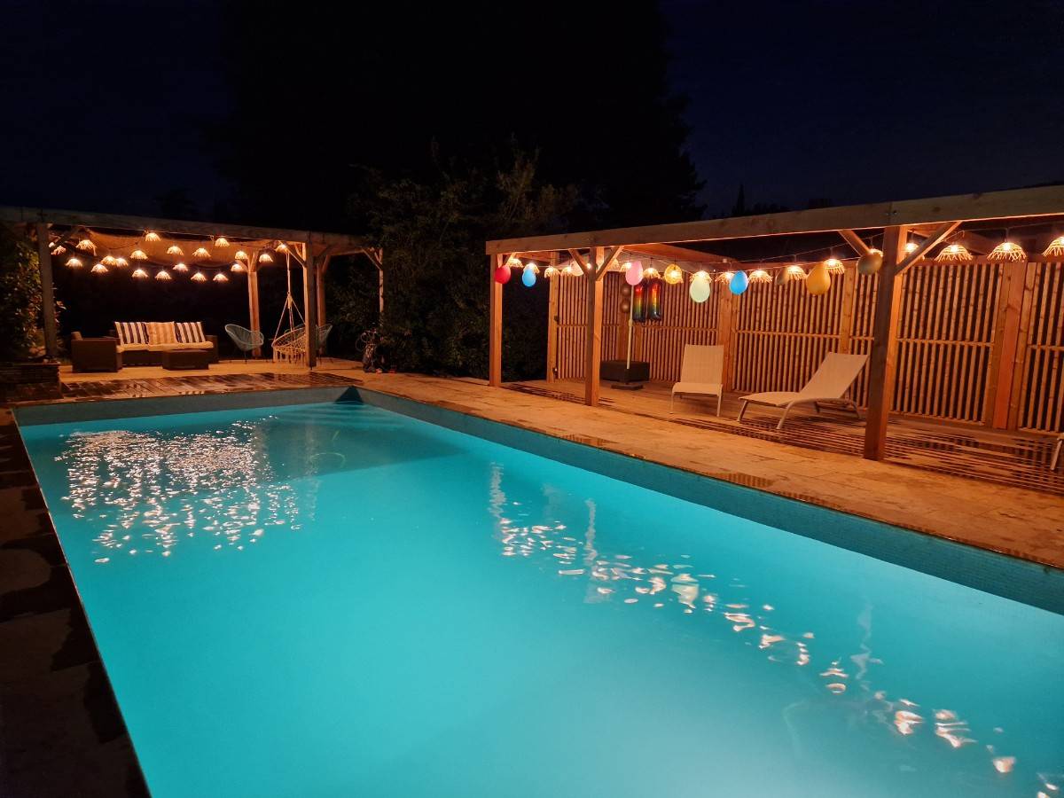 Loue Villa 8 couchages Aix en Provence - piscine sécurisée