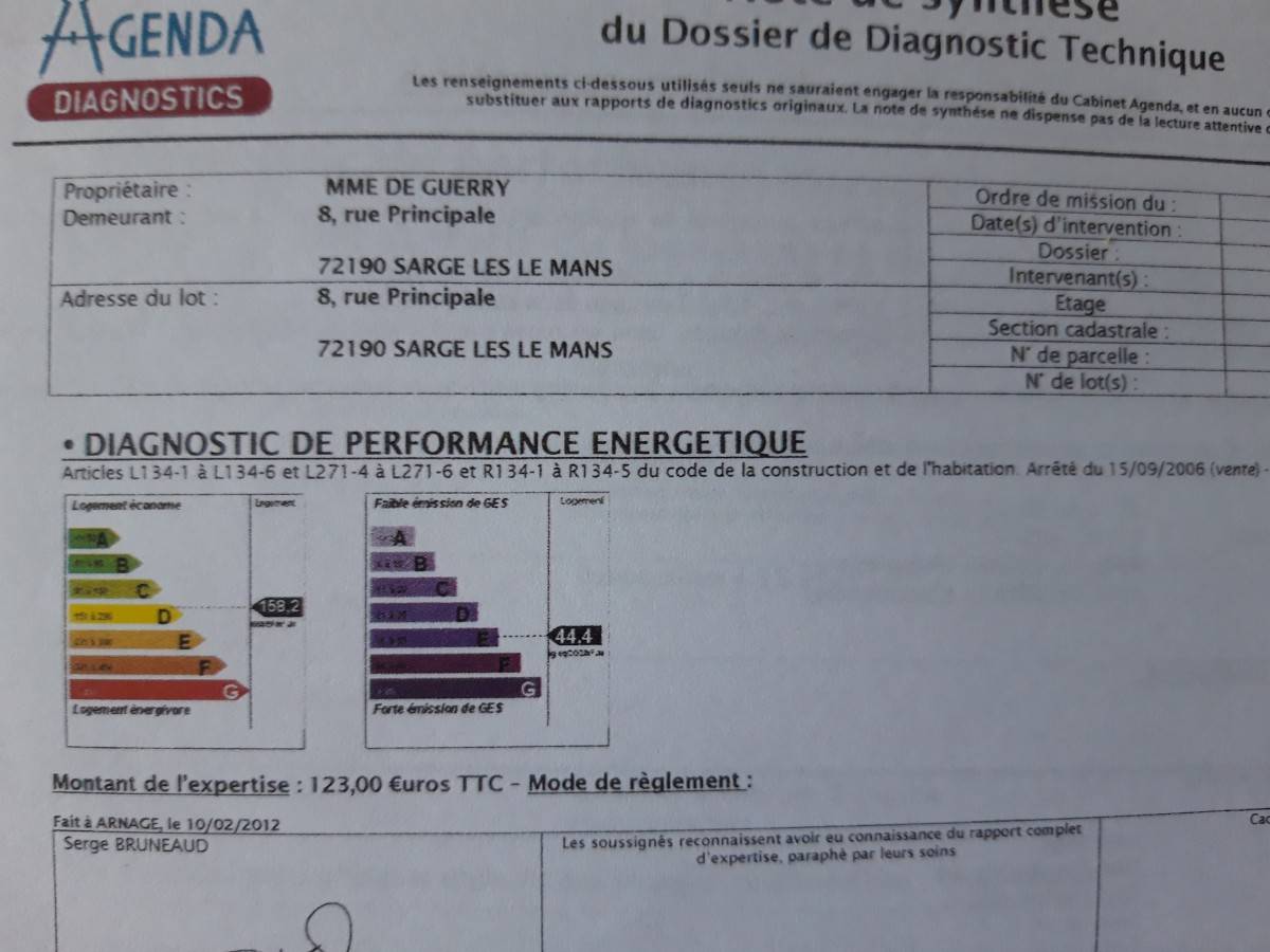 Une photo de l’annonce