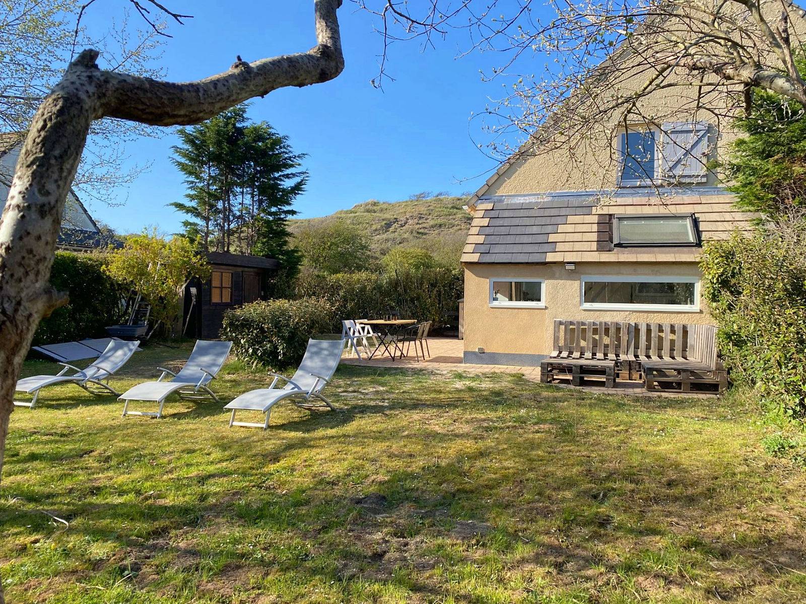 Loue maison avec jardin plein sud - 2 chambres - 4 personnes - Le Touquet-Paris-Plage (62)