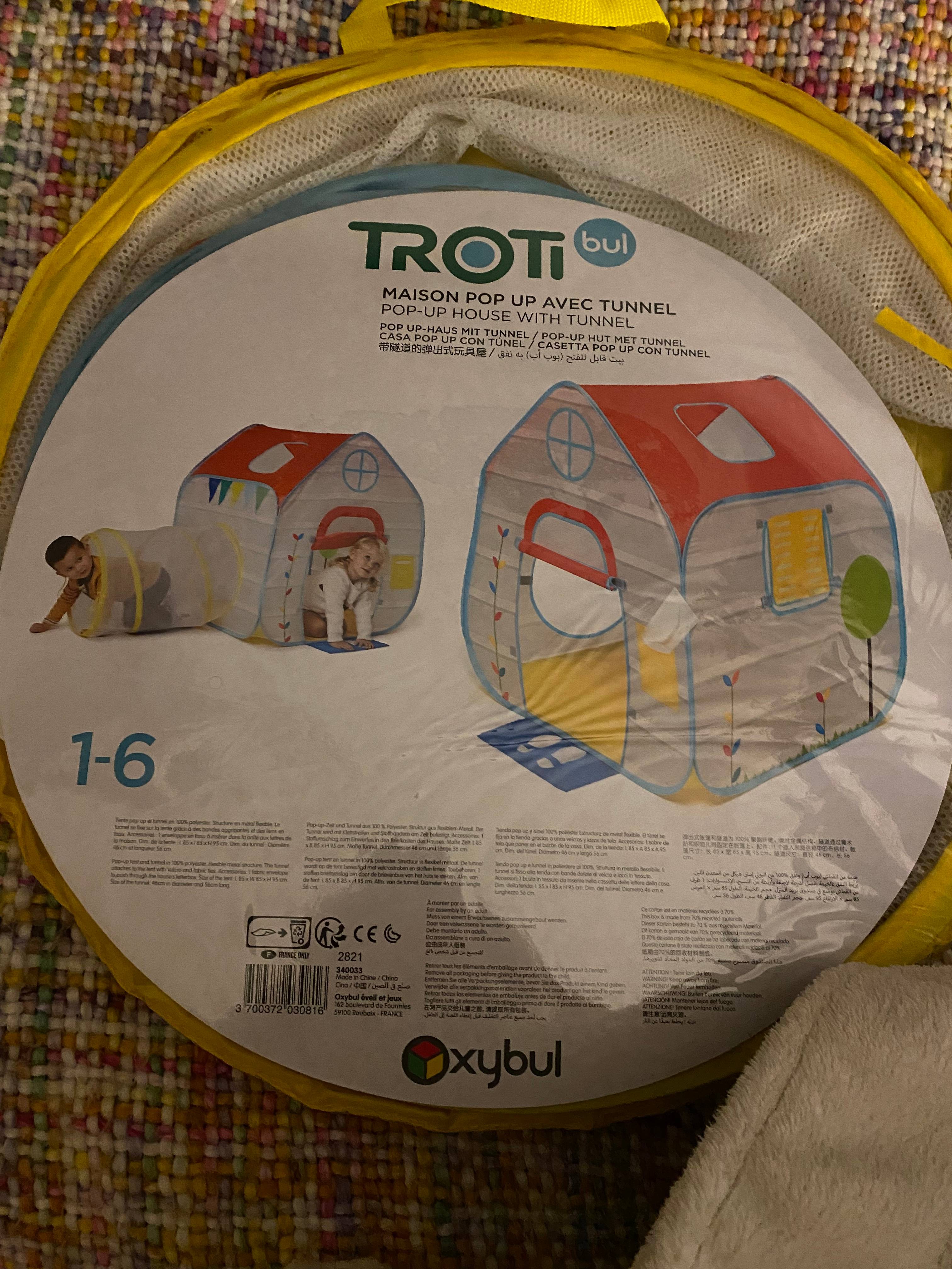 Maison Pop avec tunnel on Gens de Confiance