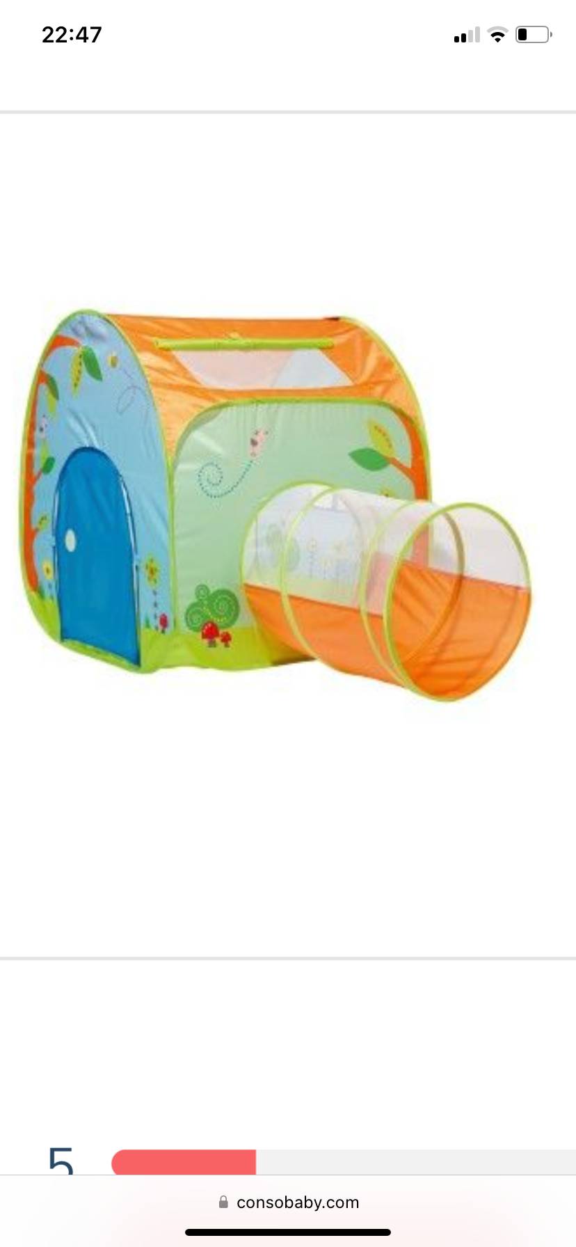 Maison pop avec tunnel Oxybul + 100 balles sur Gens de Confiance