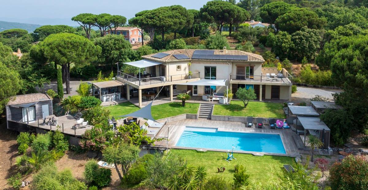 Loue Maison de vacance contemporaine de standing - 5 chambres, 10 couchages, La Croix-Valmer (83)