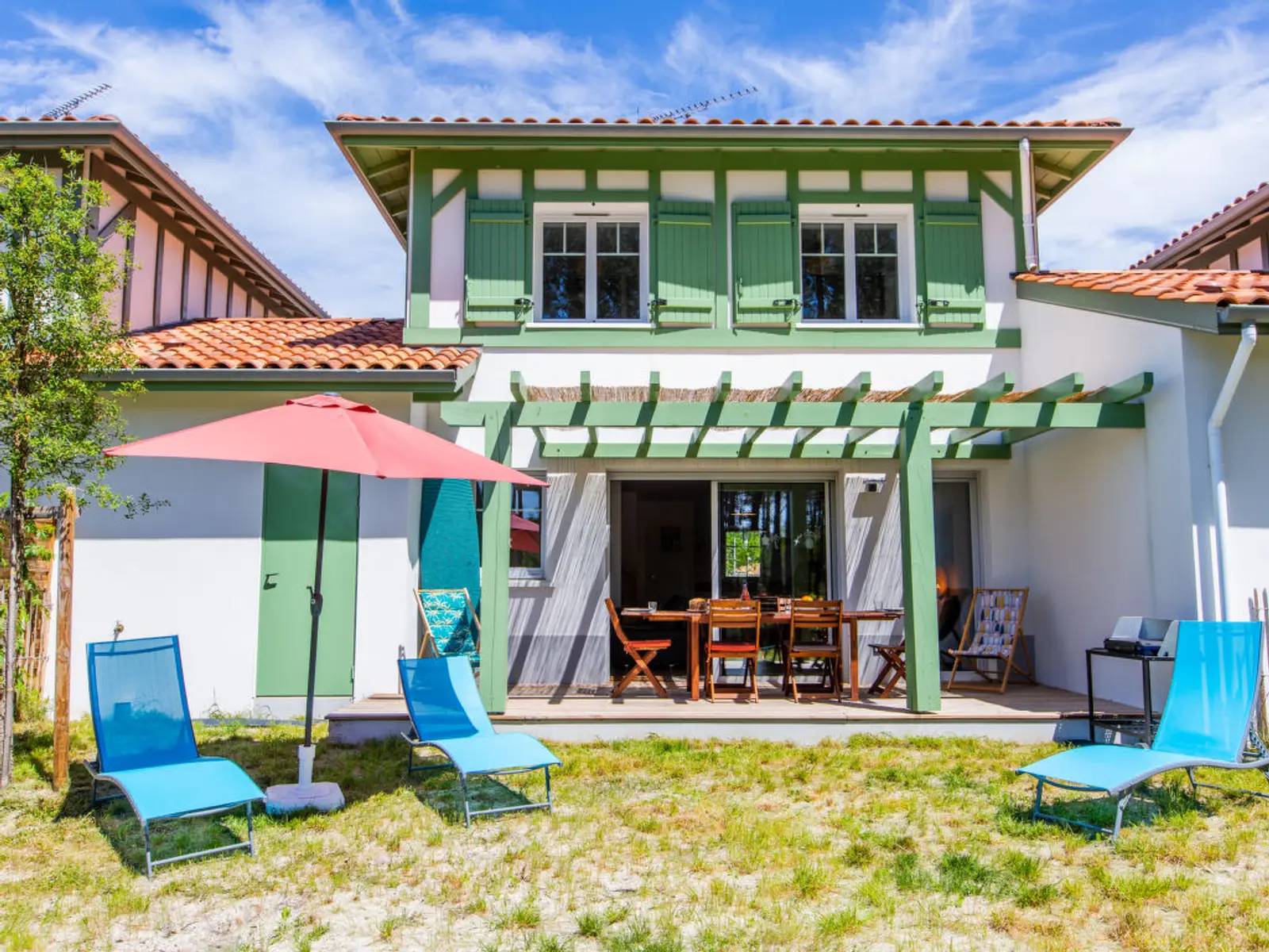 Loue maison de vacances 3 chambres - Vue forêt - Accès Vélodyssée à 50m - Océan à 3kms - 6 couchages, Moliets-et-Maa (40)