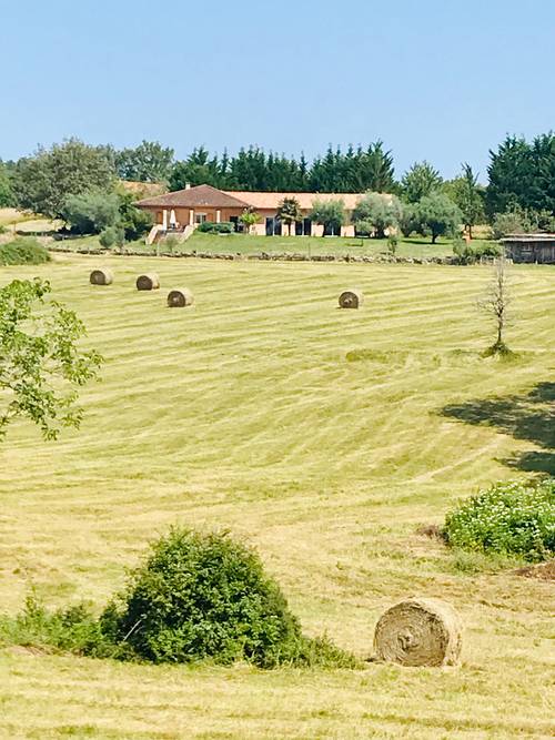 Loue maison de vacances dans le Périgord, 5 chambres, 4 salles de bains, 10 couchages, piscine - Milhac-de-Nontron (24)