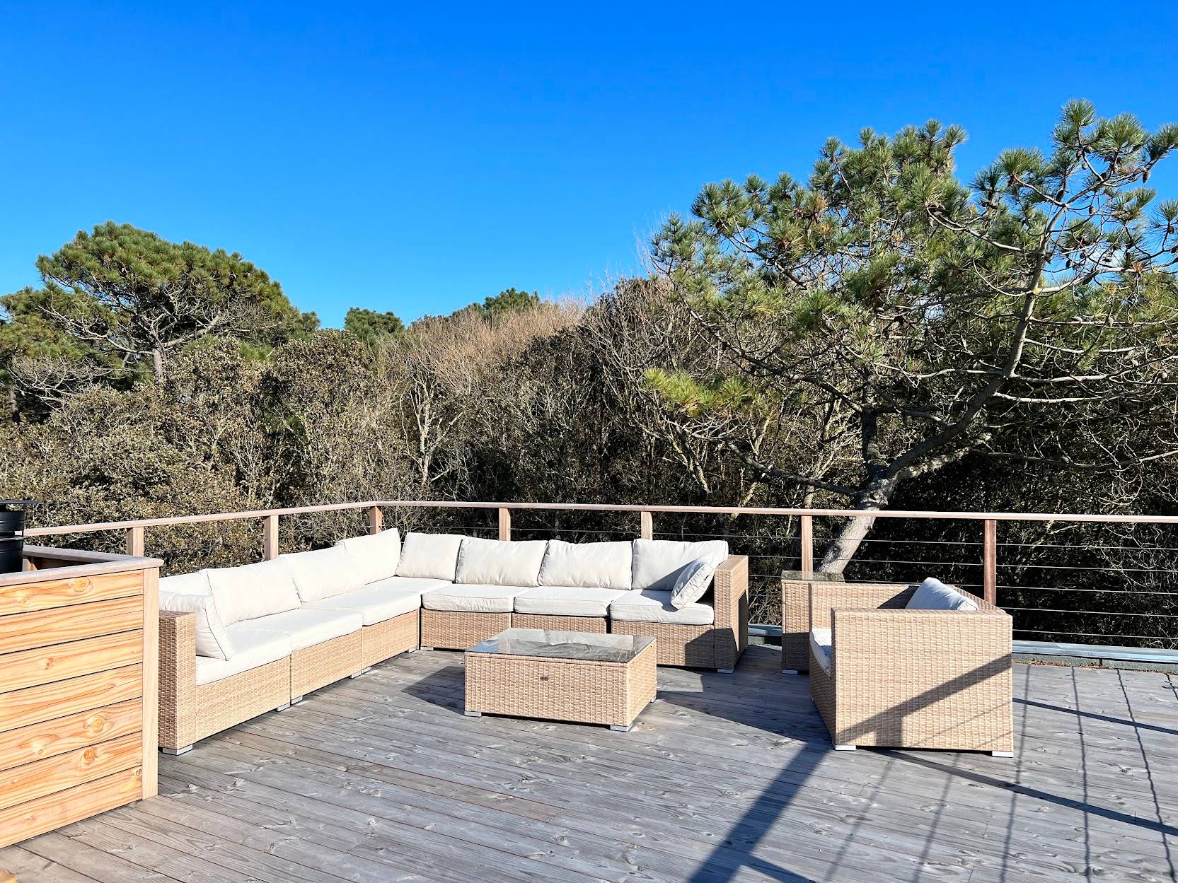 Loue Villa, piscine, rooftop vue mer, accès plage immédiat, 5 chambres, 14 couchages, La Tranche-sur-Mer (85)