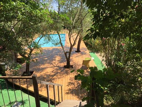 Loue maison de village au calme avec piscine dans le Gard - 3 chambres, 6 couchages