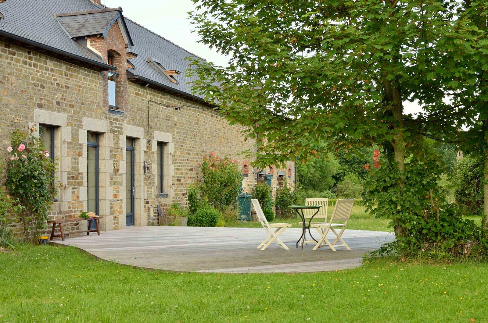 Loue maison - 12 couchages, 5 chambres en Bretagne, proche Rennes, Visseiche (35)