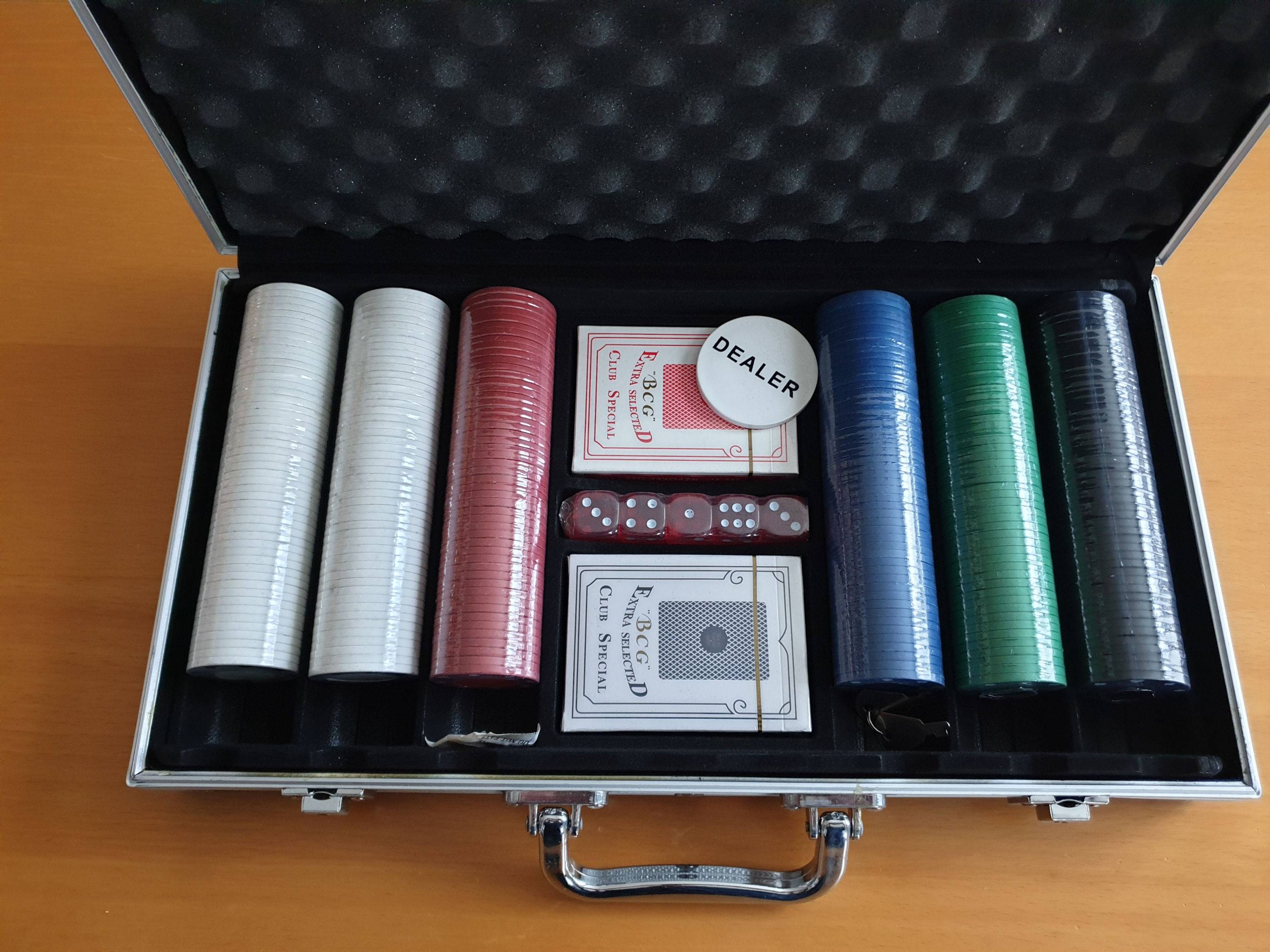 Malette de poker professionnelle neuve