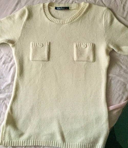 Pull manches courtes, taille S