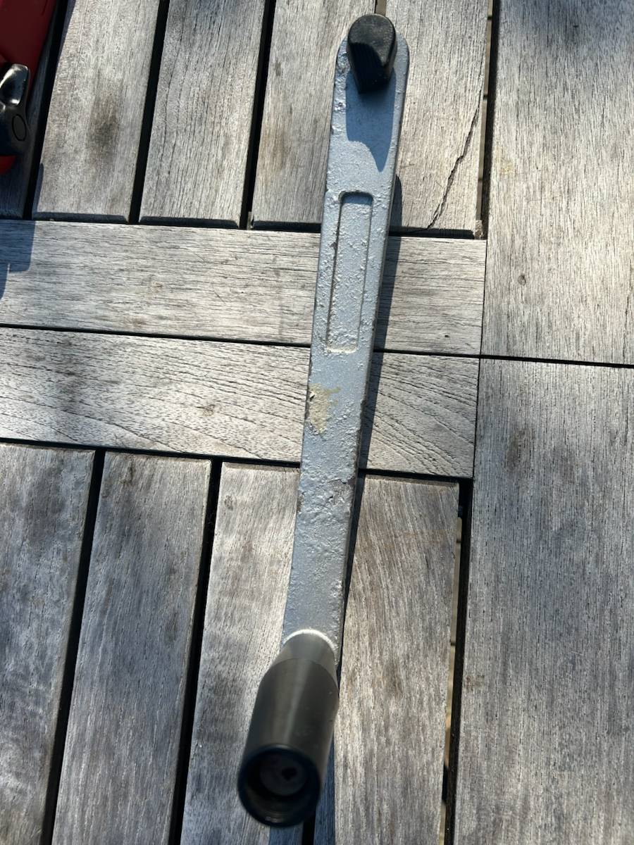 Manivelle de Winch Handle 10″, aluminium, 254 mm