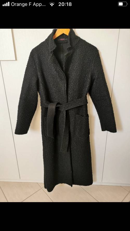 Manteau noir taille 40/42