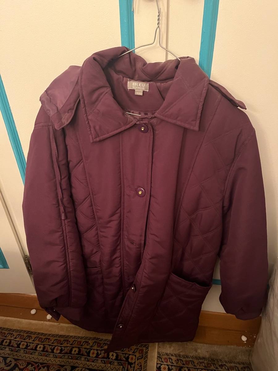 Manteau bleu bonheur - Taille M
