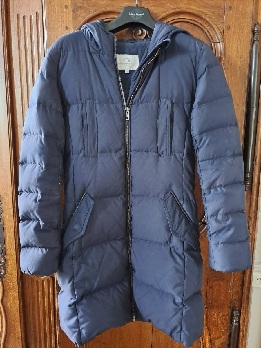 Manteau Enfant - Léger - A Capuche - Doux et Confortable - Bleu marine