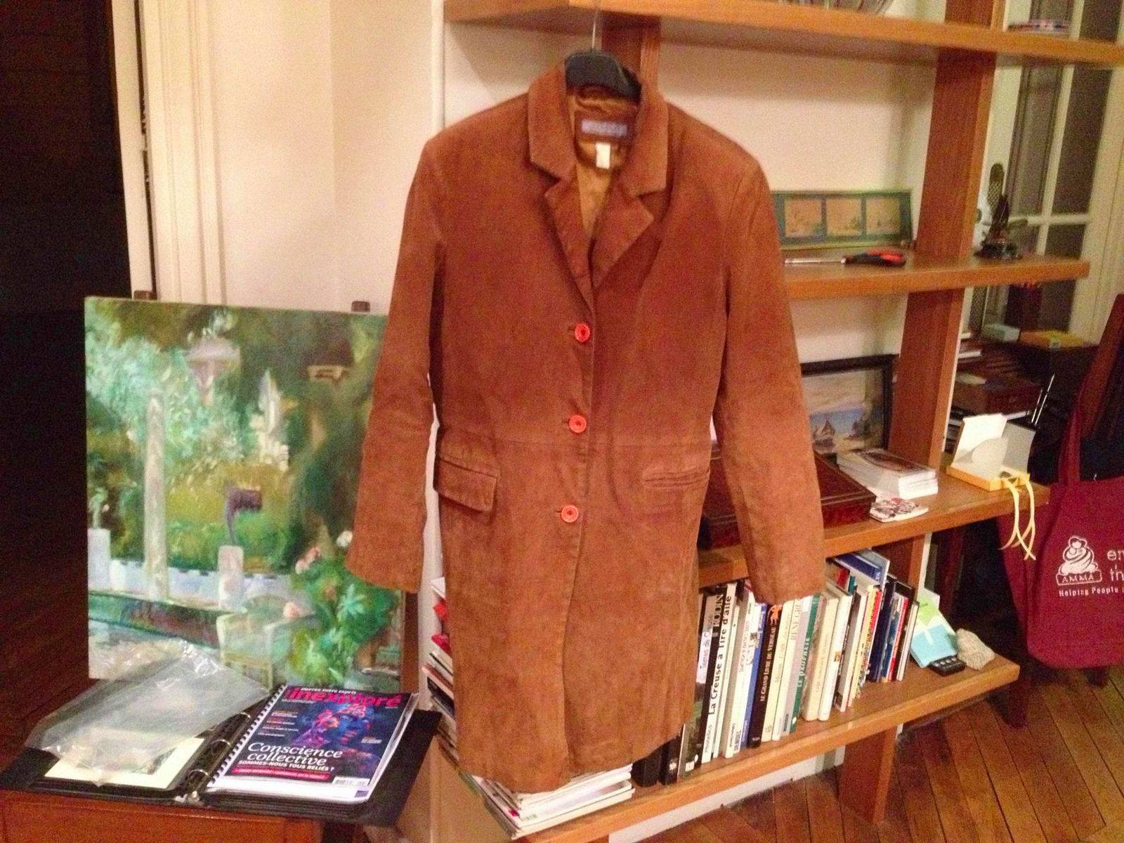 Manteau en daim JODHPUR exclusivité Galeries Lafayette taille 42