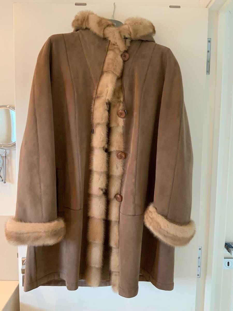Manteau Peau lainée