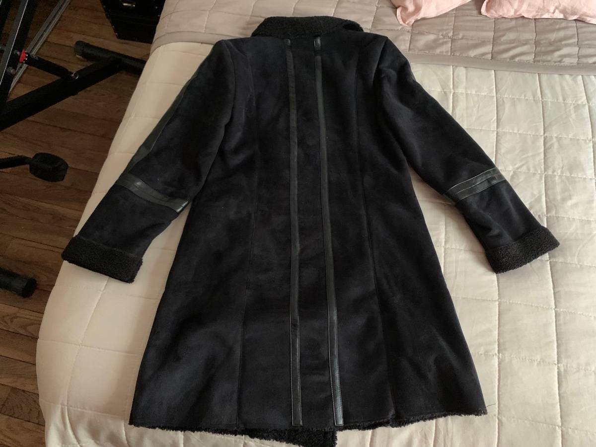 Manteau noir marque Antonelle Taille S sur Gens de Confiance