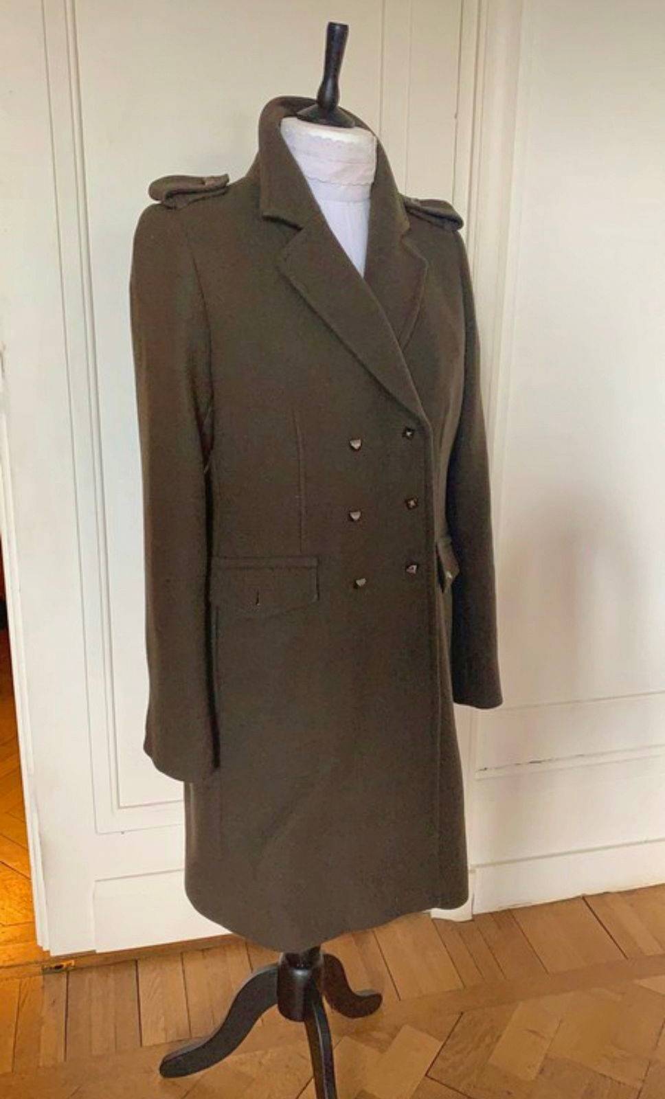 Manteau style militaire taille 44/46 sur Gens de Confiance