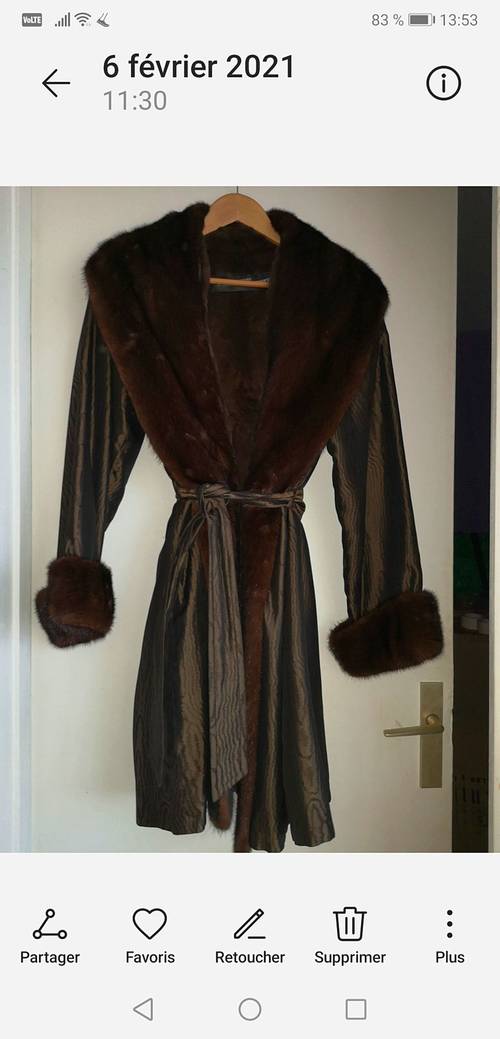 Manteau vintage jean Louis Sherrer