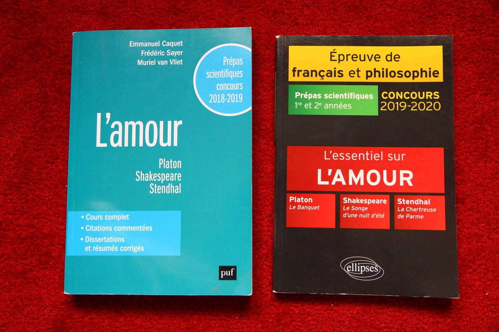 Manuels scolaires sur l’amour